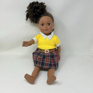 My Life As 18-inch Poseable Foreign Language Tutor Doll, African American